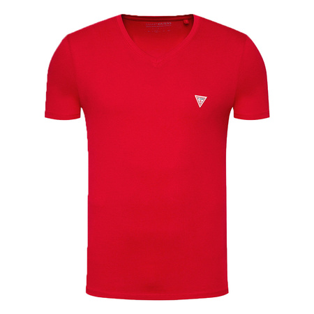 T-Shirt Meski GUESS M1RI37 I3Z11 Czerwony Slim Fit