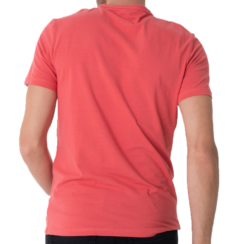 T-Shirt Męski GUESS M3RI11 J1314 Różowy