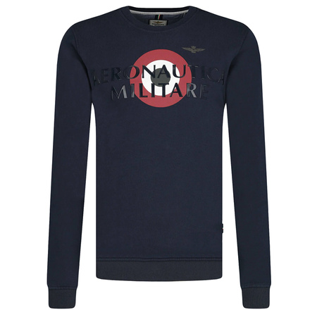 Bluza AERONAUTICA MILITARE FE1540F417 Granatowa