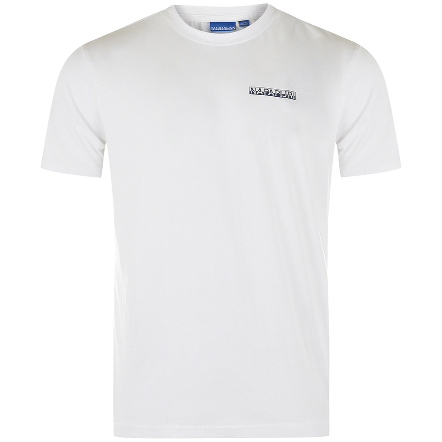 Napapijri T-Shirt Męski NP0A4F6V Biały -40%