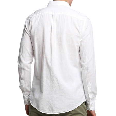 Koszula Męska Aeronautica Militare 221CA1198CT2943 Biała