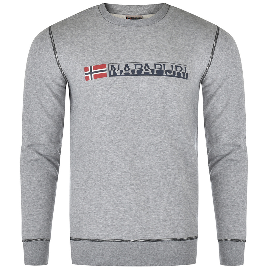 Bluza Meska NAPAPIJRI Szary NP0A4GJ91601 -45%