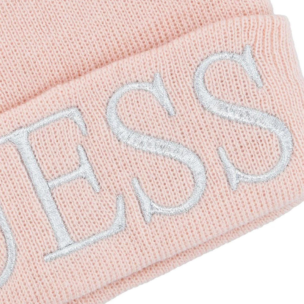 CZAPKA DAMSKA GUESS RÓŻOWA ZIMA AW7871 WOL01