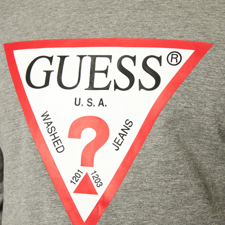 Bluza Męska GUESS M1RQ37 K6ZS1 Slim Fit Szara