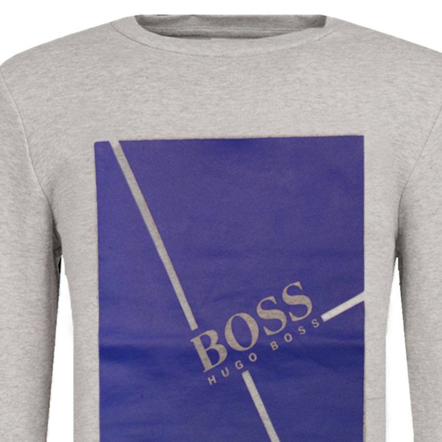Bluza Dziecięca HUGO BOSS J25E16 Regular Fit Szary