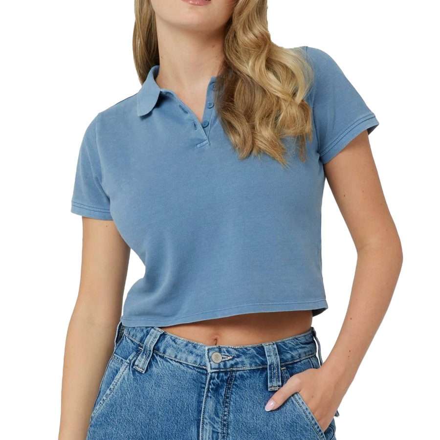 Koszulka Polo damska GUESS GU121D1YC-O11 Niebieska