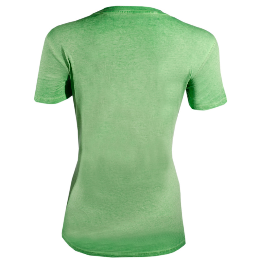 T-shirt Damski GUESS W2YI14 K9SN1 Zielony