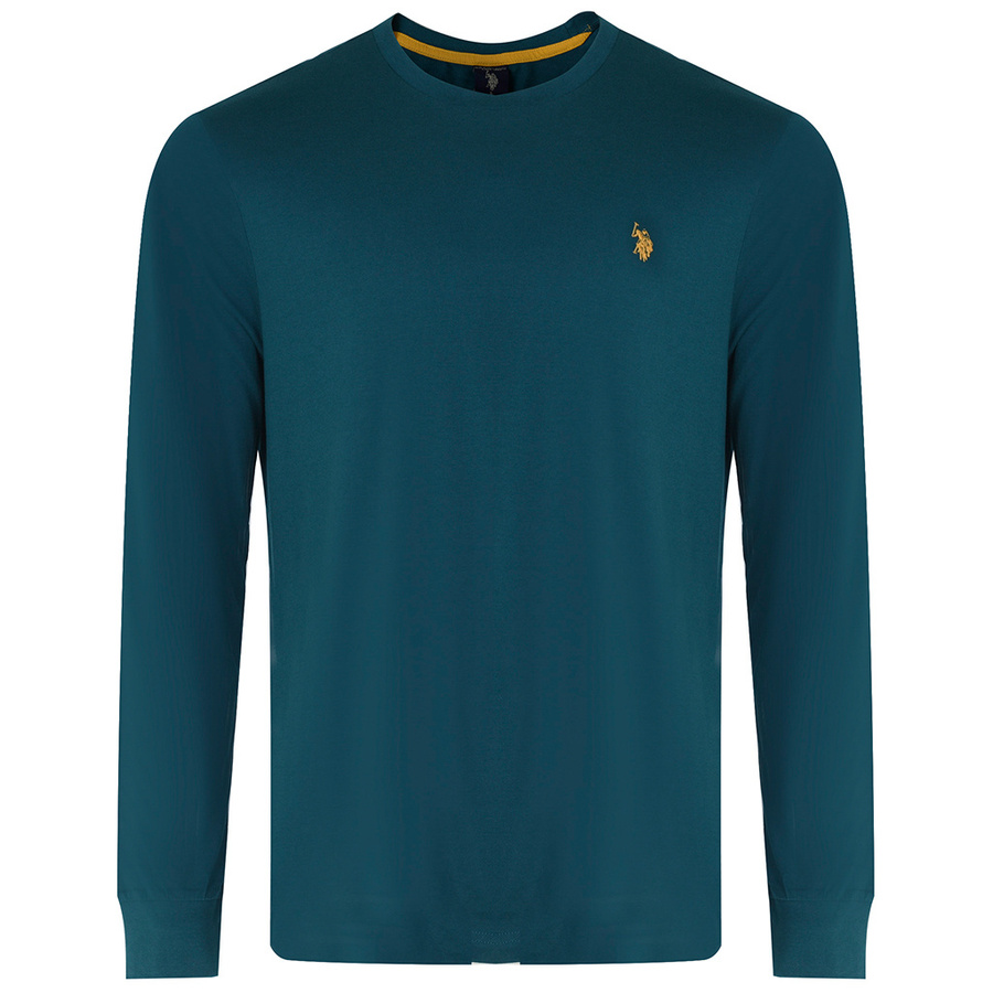 Longsleeve U.S. POLO ASSN. 11C022 98826 Zielony