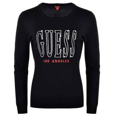 Sweter Damski GUESS Logo R1BR46 Z0613 Czarny