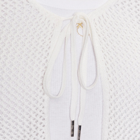 Kardigan GUESS Crochet W3GR25 Z36Q1 Ecru