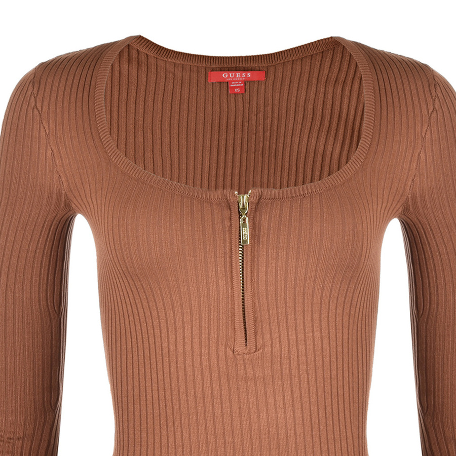 Sweter Damski GUESS Barret Cn M0BI10 K9ID0 Brązowy