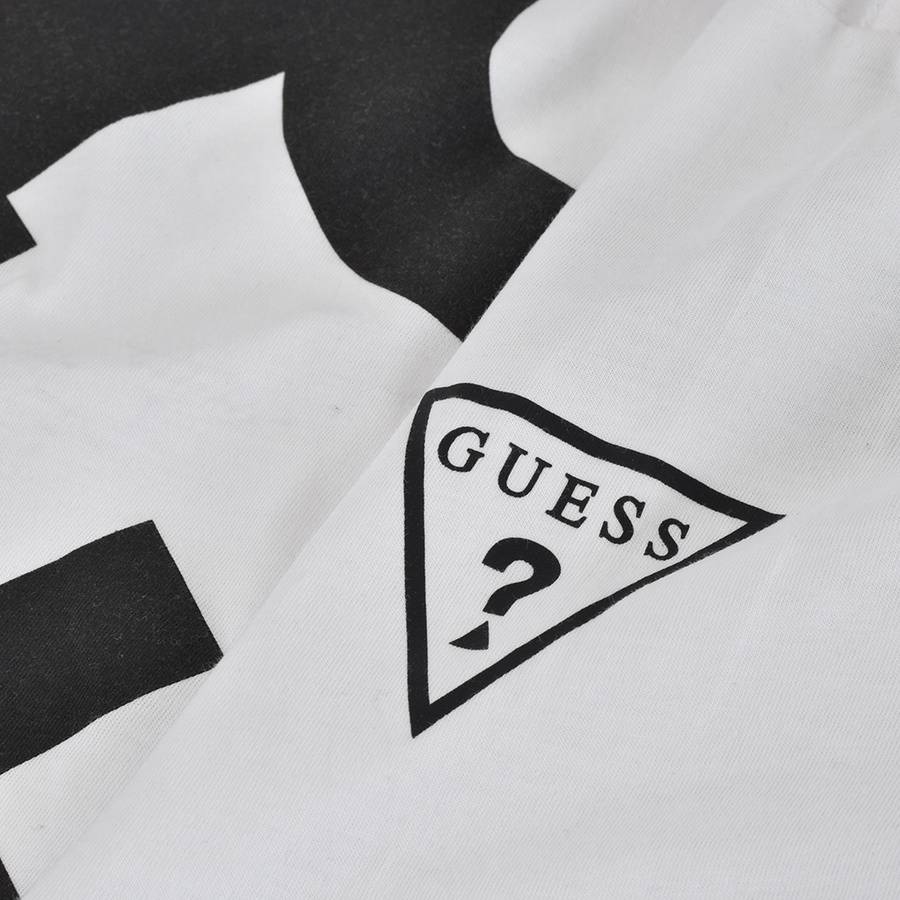 T-shirt Męski GUESS Logo MBBI41 KARC5 Biały