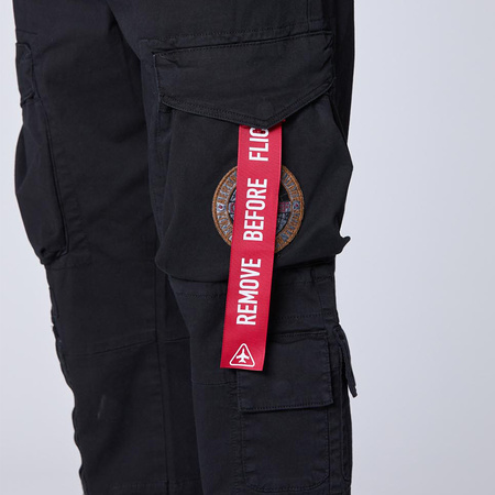 Spodnie Aeronautica Militare 241PA1582CT3 Granatowe