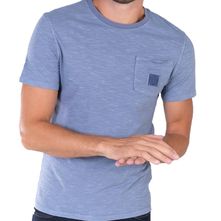 T-shirt Męski GUESS M1BI97 K6XN1 Niebieski 