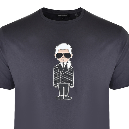 T-shirt Meski KARL LAGERFELD 755051 511224