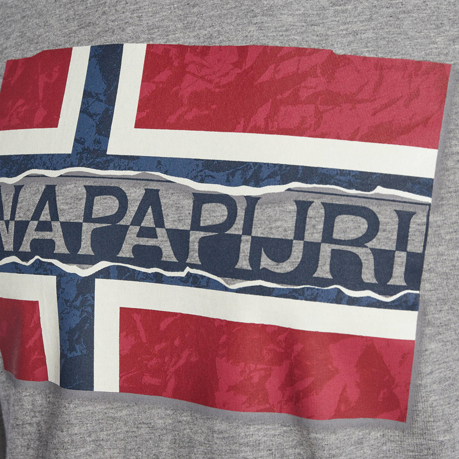 Longsleeve Męski NAPAPIJRI Sench NP0A4FRQ Szary