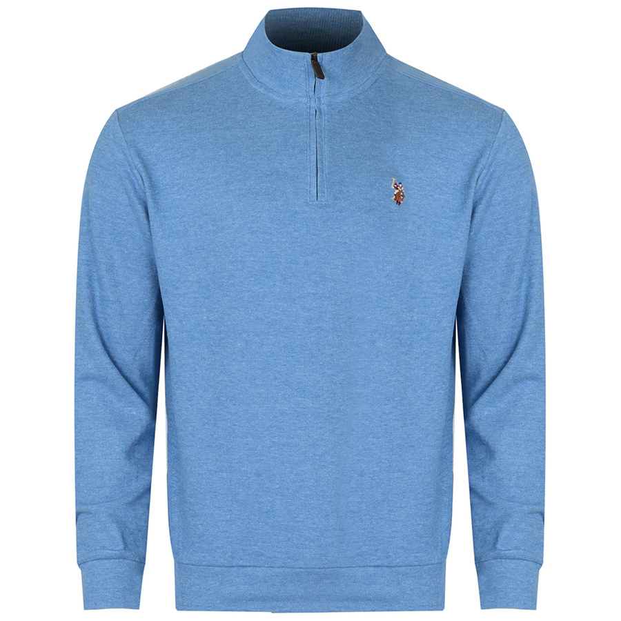 Bluza Męska U.S. POLO ASSN. Logo 11C847 Błękitny