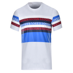 T-Shirt Męski GUESS Logo M0BI71 I3Z11 Biały