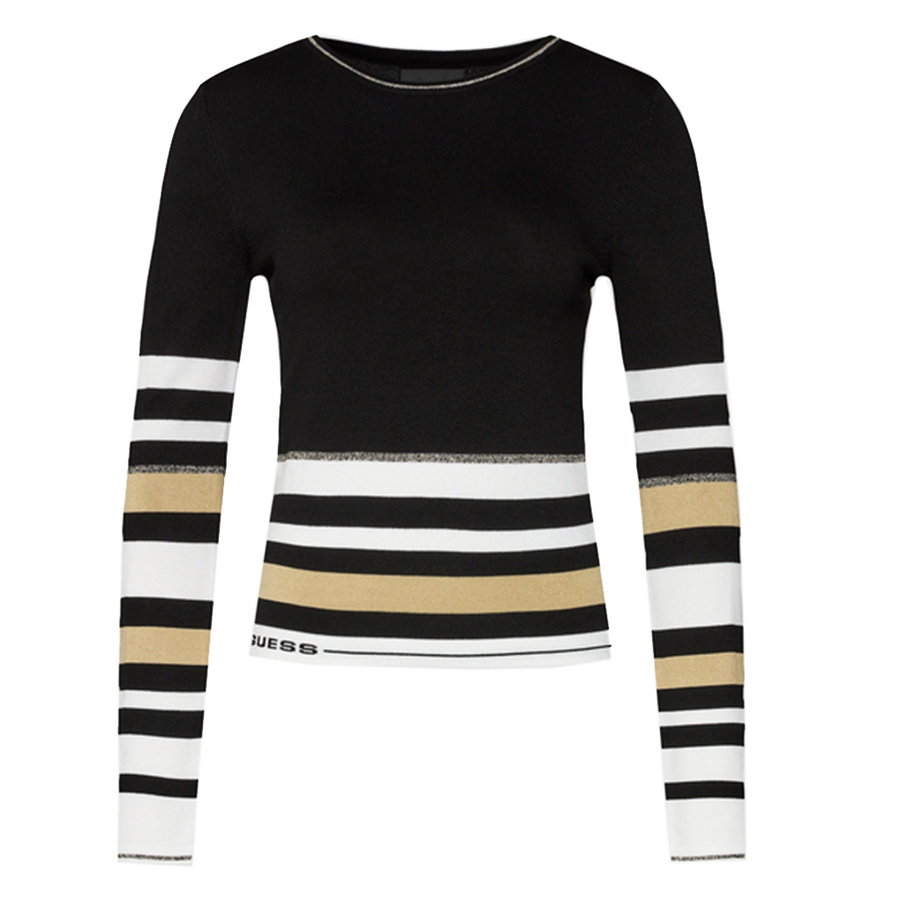 Sweter Damski GUESS Maia Rn Ls W4RR46 Z2Y72 Czarny