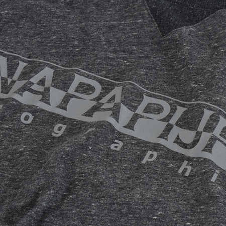 T-shirt Meski NAPAPIJRI NP0A4F9O Szary