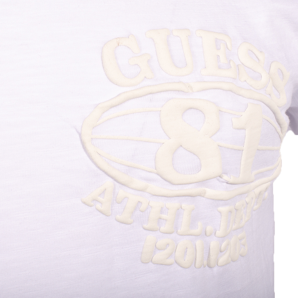 T-shirt Męski GUESS M2BI75 K9RM3 Biała