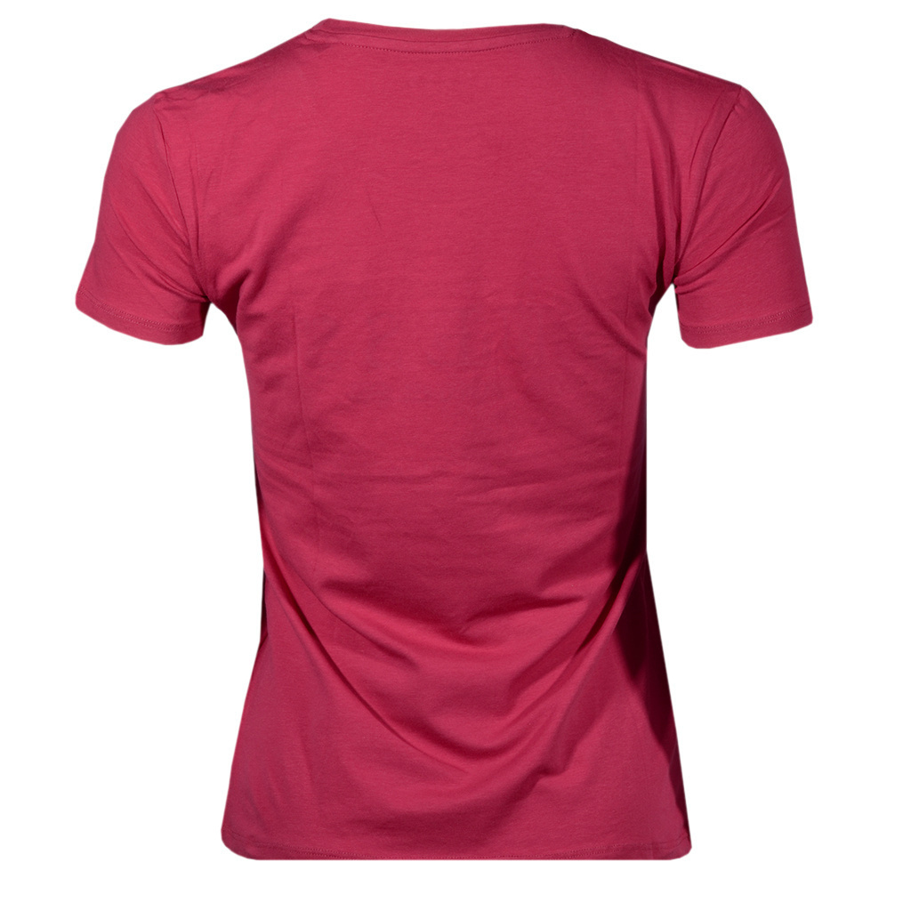 T-Shirt Damski GUESS Logo M1RI28 J1311 Bordowy