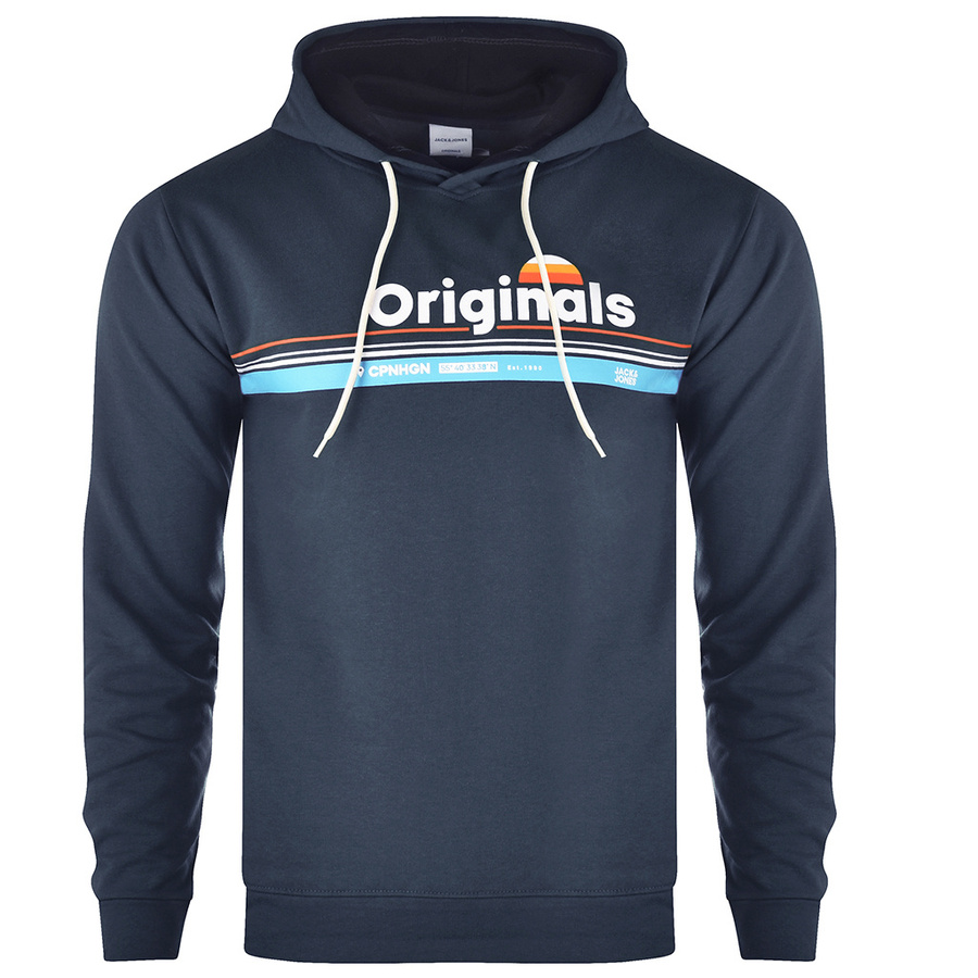 Bluza Meska JACK&JONES Logo 12163769 Granatowa