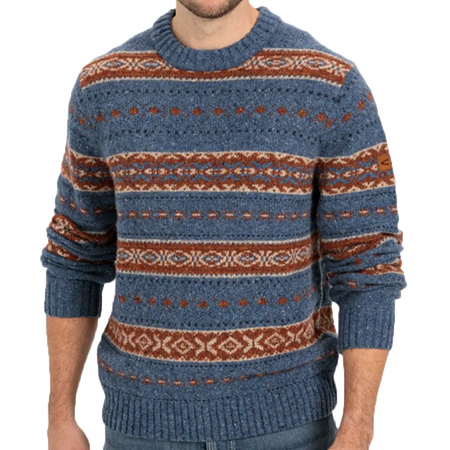 Sweter Wełniany CAMEL ACTIVE 409500 4K35 Niebieski