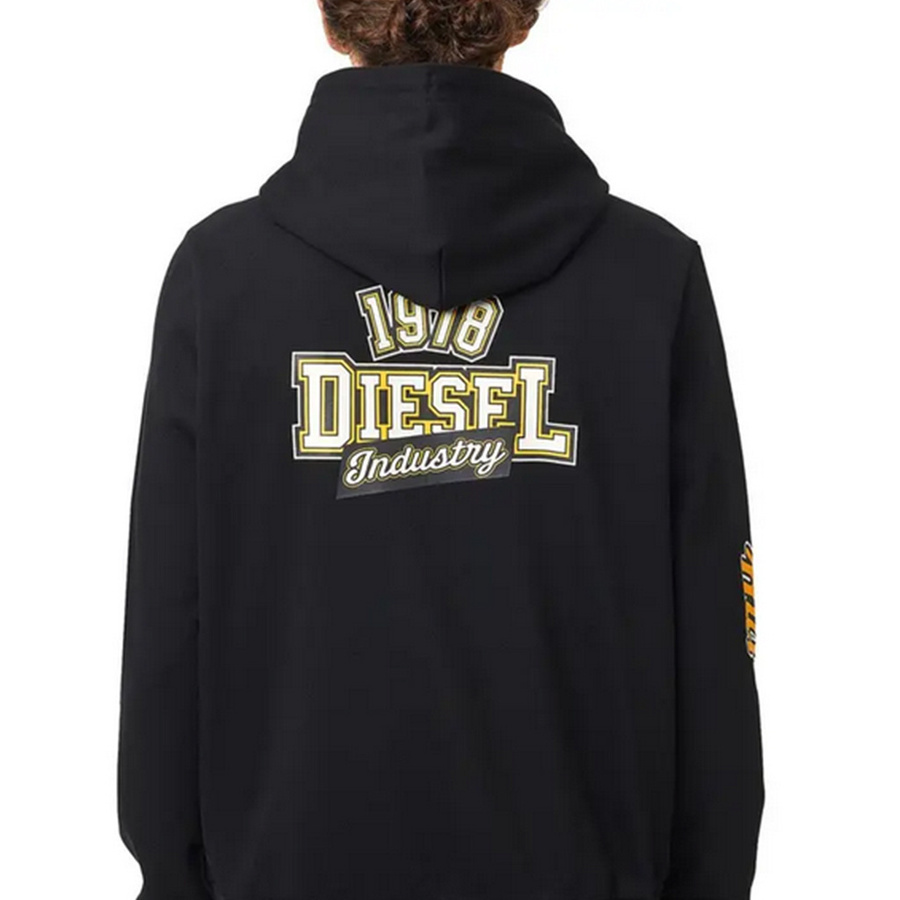 Bluza Męska DIESEL S-GIRK-HOOD-K12 A033690HAYT-8CR