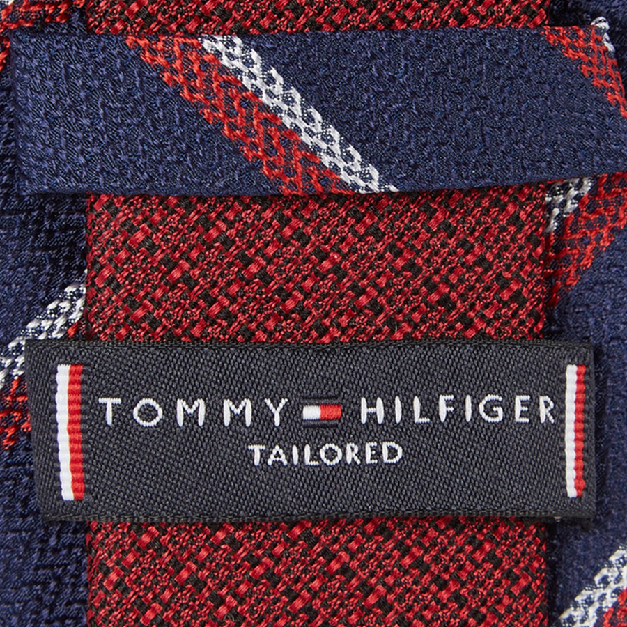 Krawat TOMMY HILFIGER Stripe Silk TT0TT07645