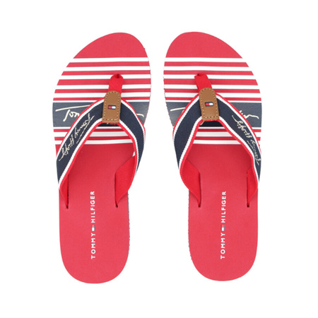 Japonki TOMMY HILFIGER Flat Beach XW0XW02012
