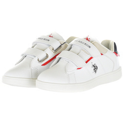 Buty Dzieciece U.S. POLO ASSN. ECROK007-WHI-BLK01