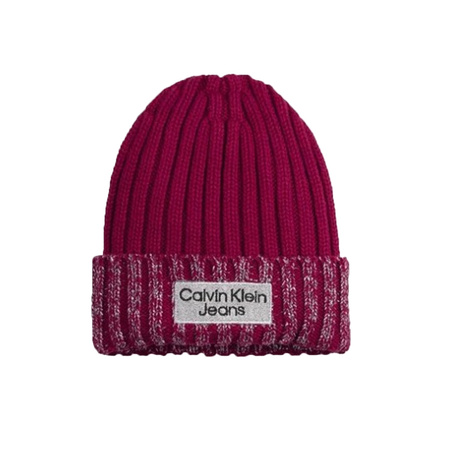 Czapka CALVIN KLEIN JEANS Silver IU0IU00365