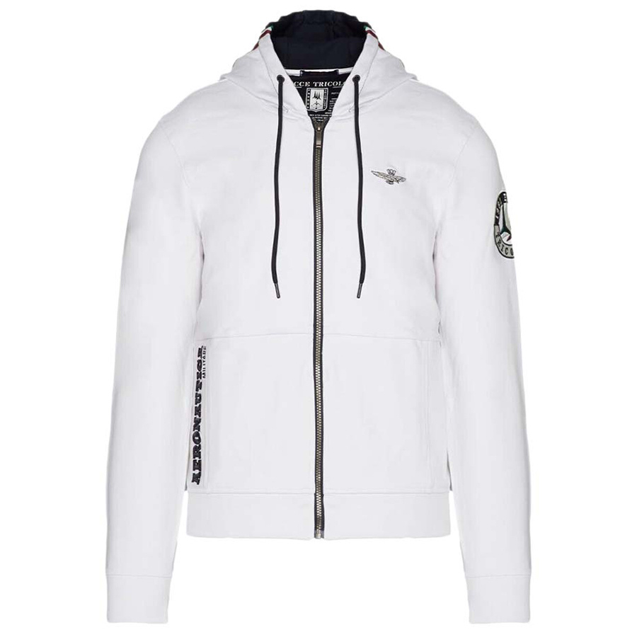 Bluza AERONAUTICA MILITARE FE1742F475 Biała