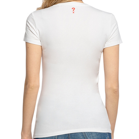 T-Shirt Damski GUESS Rebecca W1GI0N J1311 Bialy