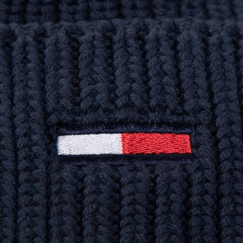 Czapka TOMMY JEANS Basic Flag Rib AM0AM05191 