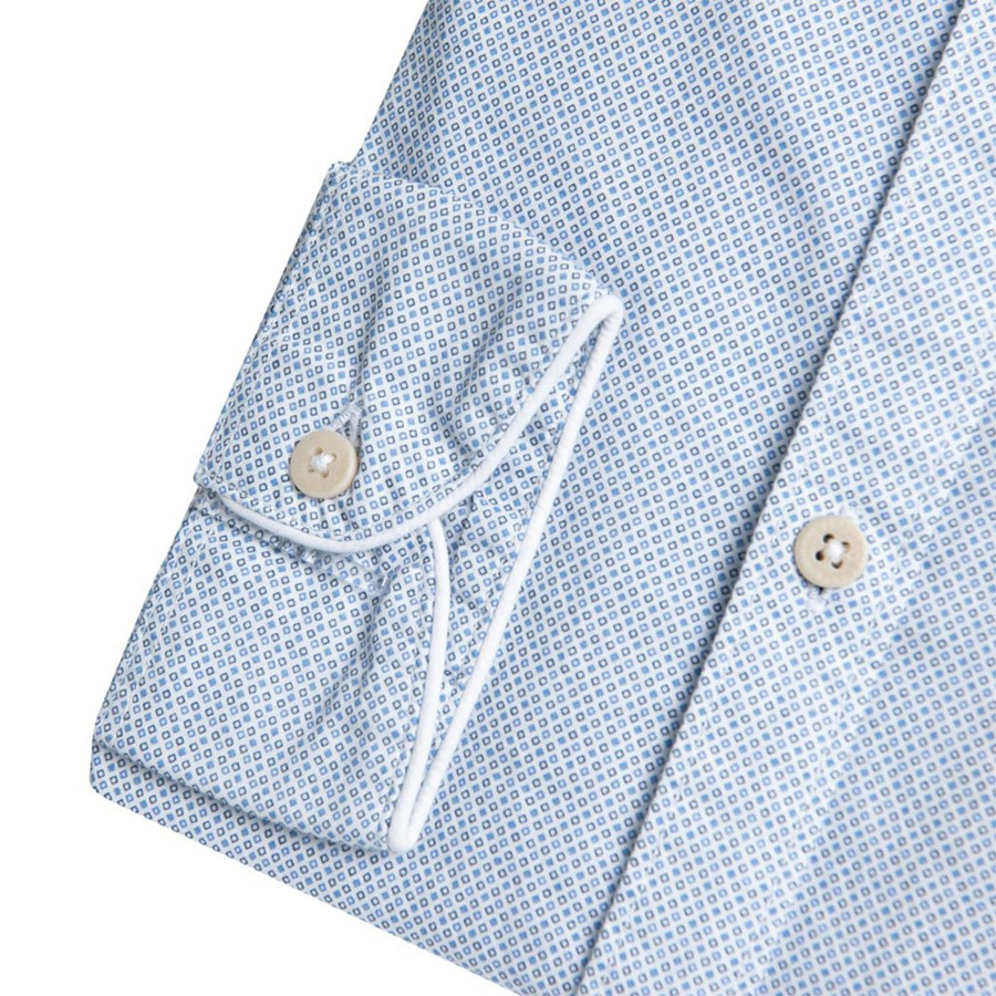 Koszula Męska NAPAPIJRI GASSIM N0YITU White Graph