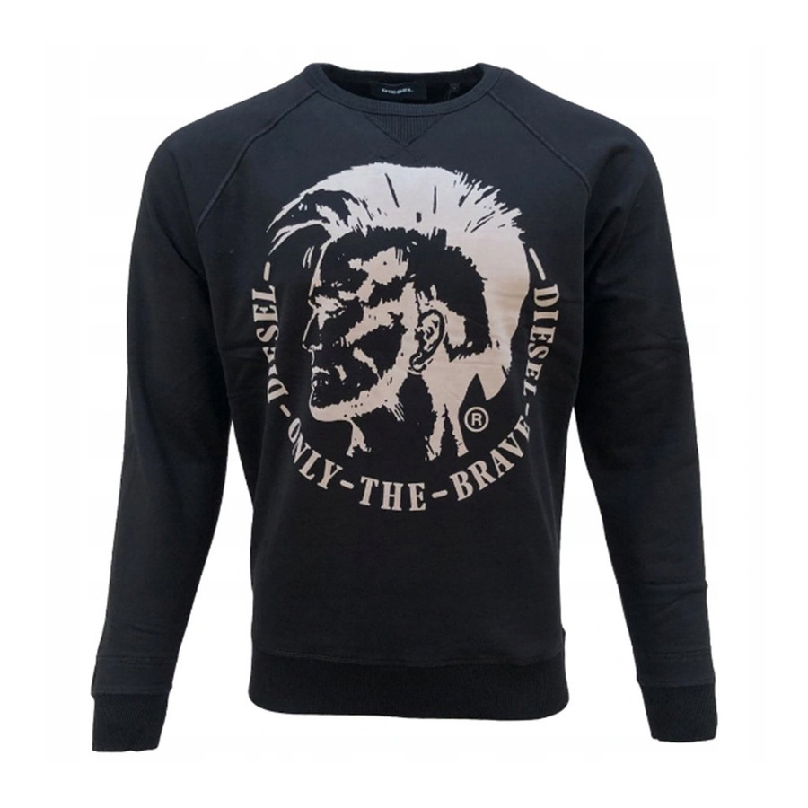 Bluza DIESEL S-ORESTES RIAEG 900 Czarna