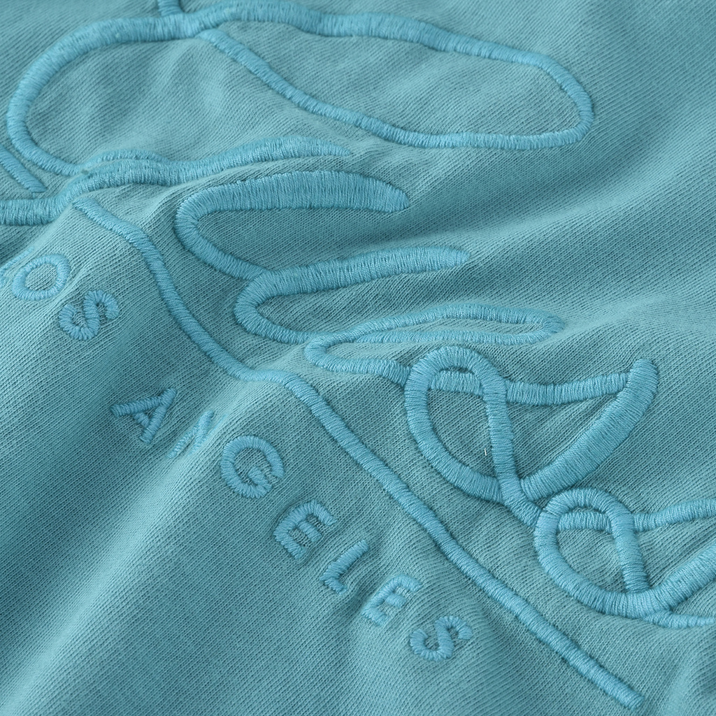 T-shirt Męski GUESS M1BI26 K8FQ1 Turkus 