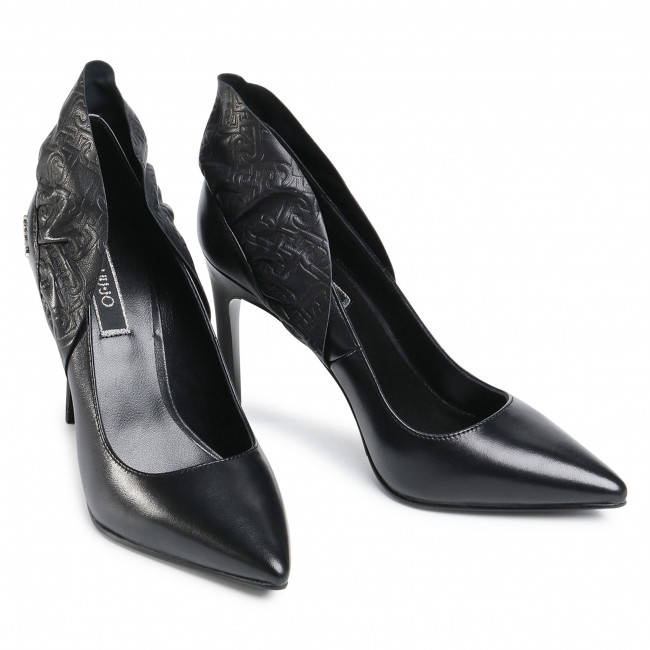 Szpilki LIU JO SF0123 P0062 Milu 7 Czarne