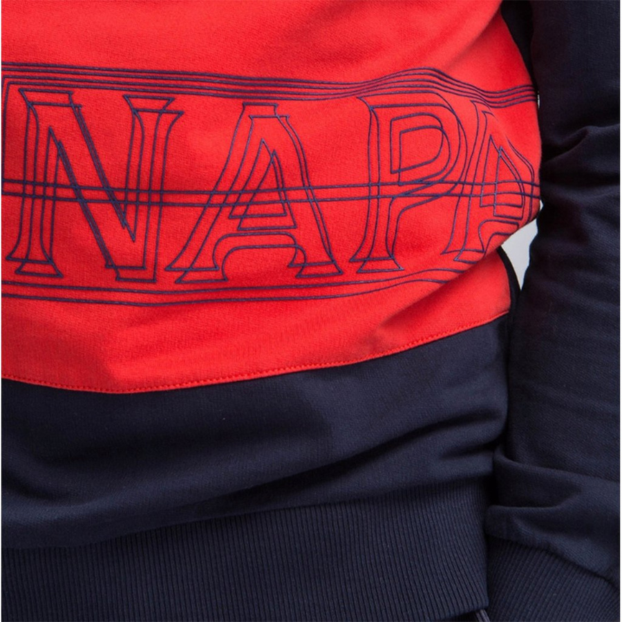 Bluza Męska NAPAPIJRI BREDA N0YHC7 Granatowa