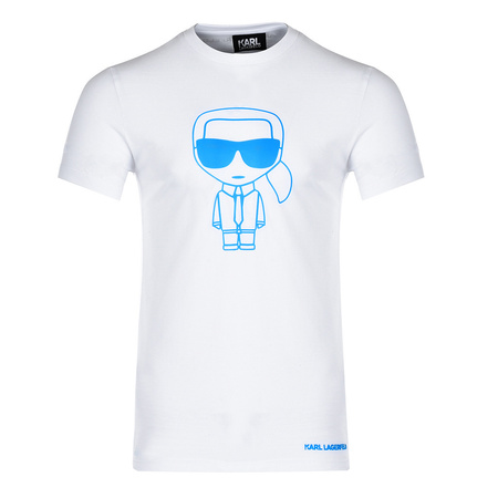 T-Shirt Męski KARL LAGERFELD 755091 511224 Biały