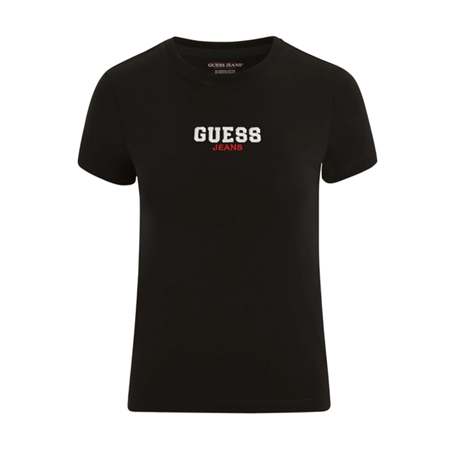 T-shirt Damski GUESS W4YI64KA0H1 Czarna