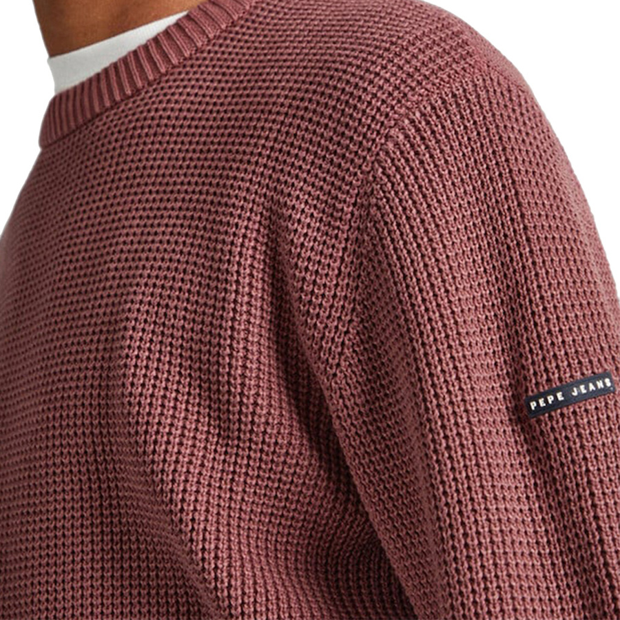 Sweter Męski PEPE JEANS PM702359 Jasny Bordowy