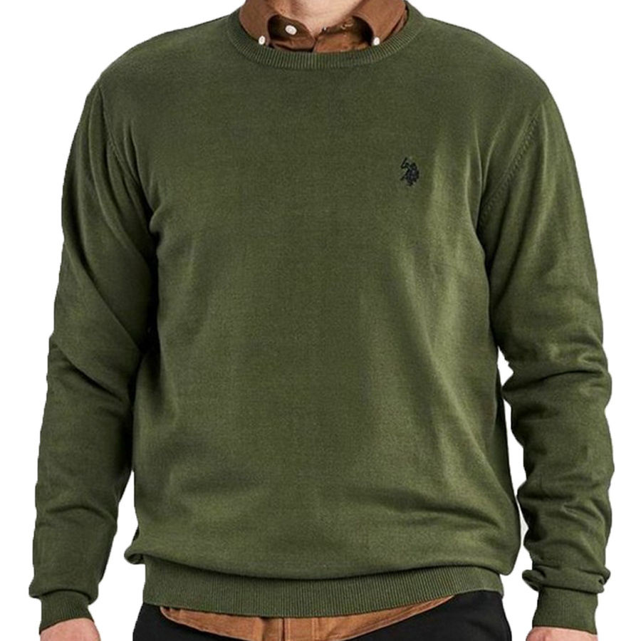 Sweter Męski U.S. POLO ASSN. 11390304 Khaki