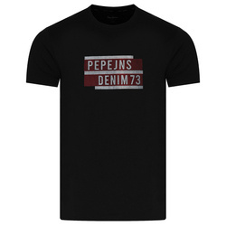 T-shirt Męski PEPE JEANS Oldwive PM508942 Czarny
