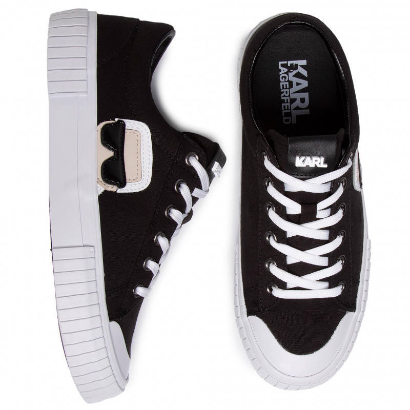 Buty KARL LAGERFELD KL60210 Black Canvas