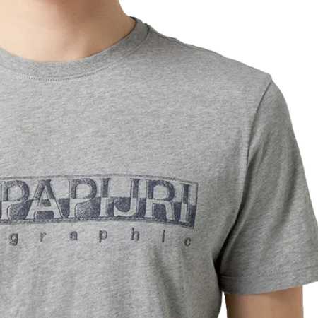 Napapijri T-Shirt meski NP0A4F9O Szara
