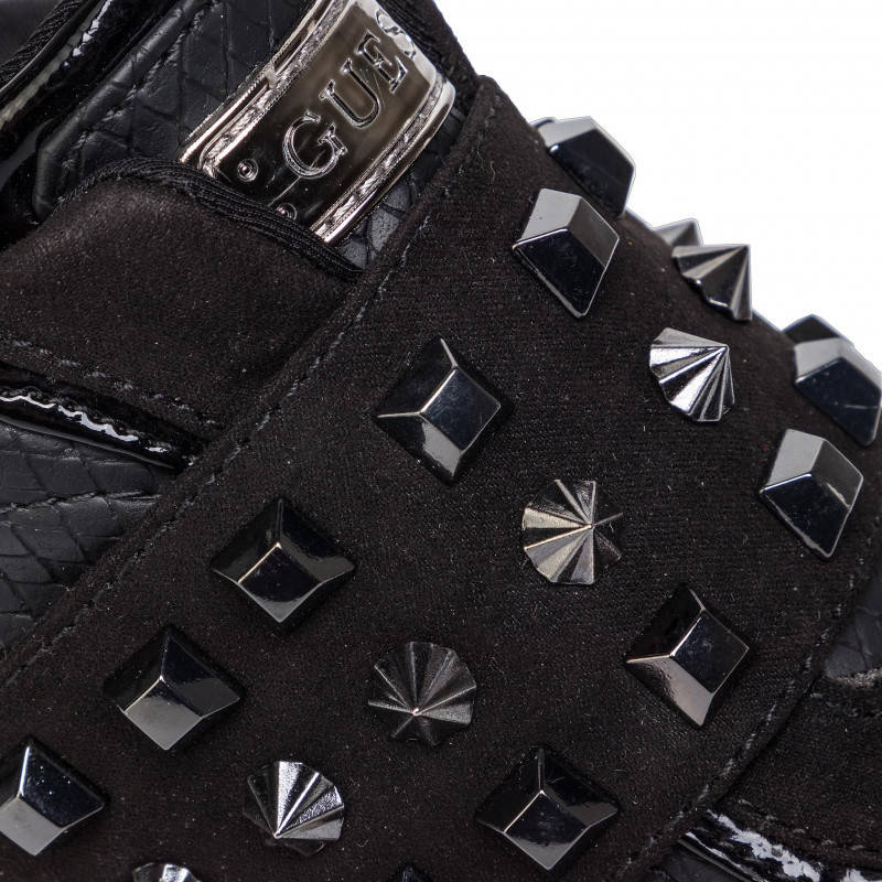 Sneakersy Damskie GUESS Tinsel FL8TIL ELE12 BLACK
