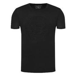 T-shirt Męski GUESS Crest M1RI25 KAQD1 Czarny